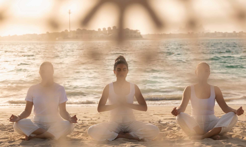 Yoga Taj Exotica Resort Spa The Palm Dubai
