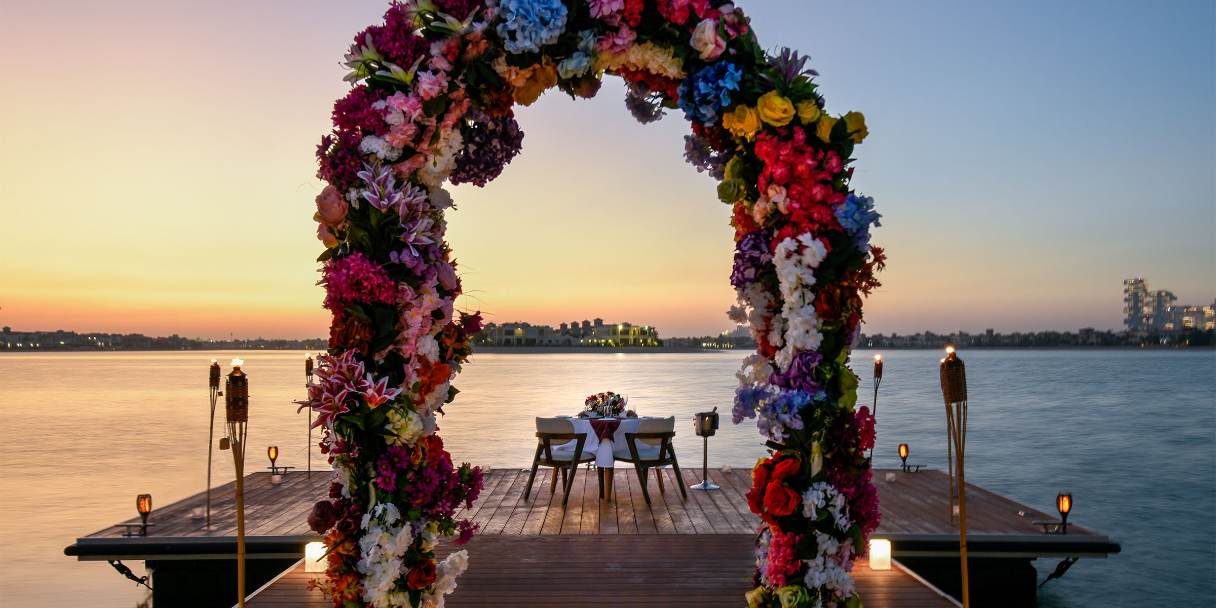 Romantic Dinner Experiences Taj Exotica The Palm Dubai