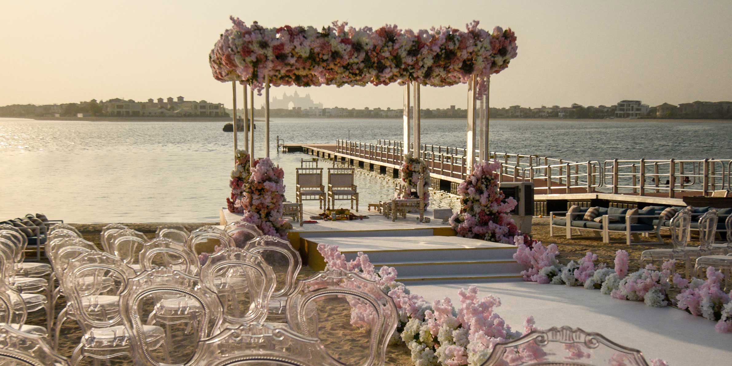 Weddings at Taj Exotica Resort  Spa The Palm Dubai